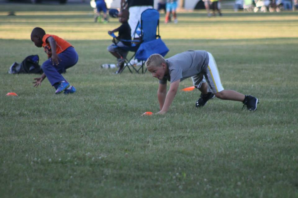 Ramblers tackle football